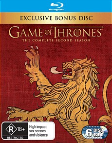 Game of Thrones Season 2 Blu-Ray