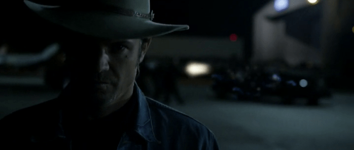 Raylan Givens (Timothy Olyphant) in Justified Season 4 Episode 13 - "Ghosts"