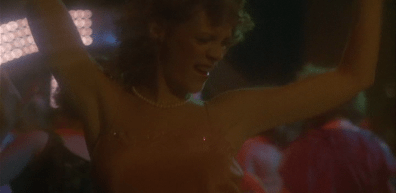 Jamie Lee-Curtis disco dancing in Prom Night (1980)