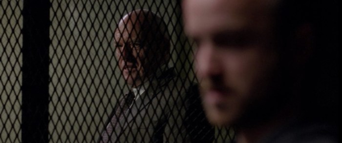 Aaron Paul and Dean Norris in Breaking Bad Season 5 Episode 11 - "Confessions"