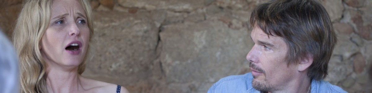 Ethan Hawke and Julie Delpy in Before Midnight