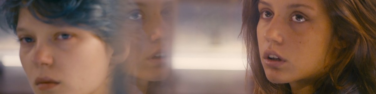 Adele Exarchopoulos and Lea Seydoux in Blue is the Warmest Colour