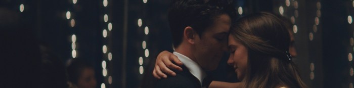 Miles Teller and Shailene Woodley in The Spectacular Now