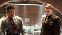 Dominic Cooper and Chris Evans inCaptain America: The First Avenger (2011)