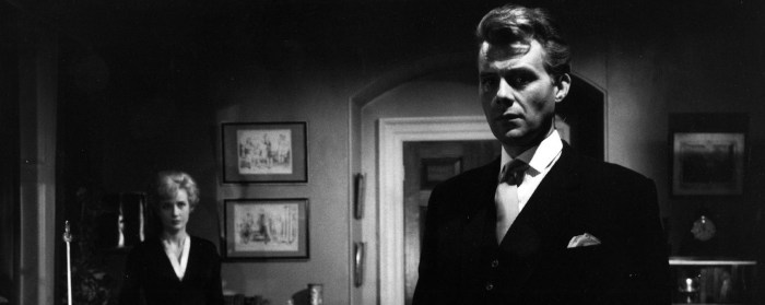 Dirk Bogarde and Sylvia Sims in Victim (1961)