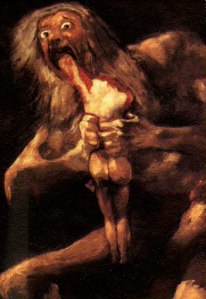 Attack on Titan - Saturn Devouring His Children