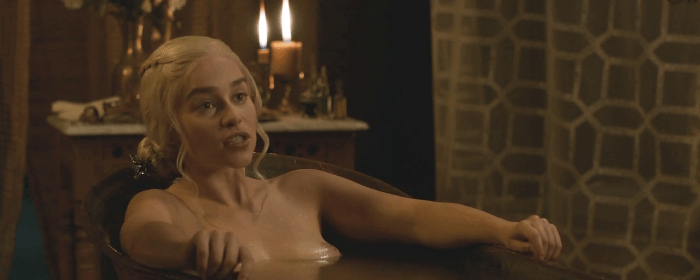 Here There Be Bosoms - Emilia Clarke