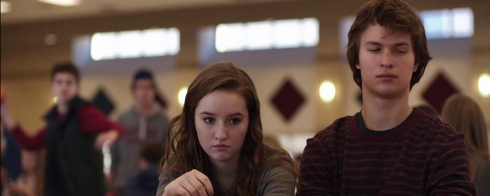 Ansel Elgort and Kaitlyn Dever in Men, Women & Children (2014)