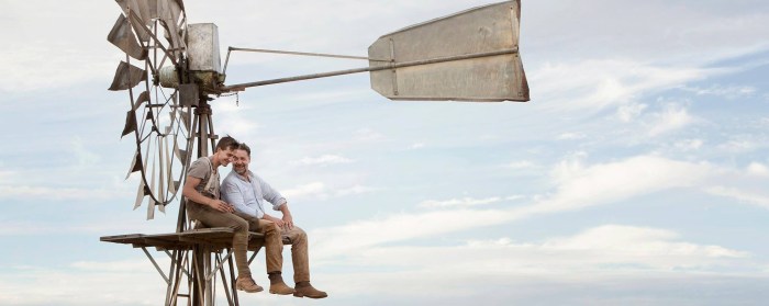 Ryan Corr and Russell Crowe in The Water Diviner