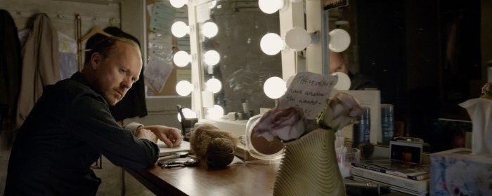 Michael Keaton in dressing room in Birdman (2014)