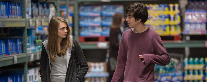 Cara Delevingne and Nat Wolff in Paper Towns (2015)