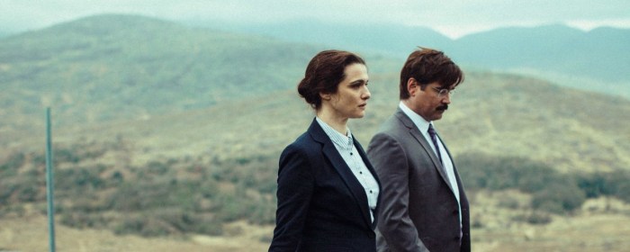 Rachel Weisz and Colin Farrell in The Lobster (2015)