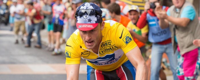Ben Foster as Lance Armstrong in The Program (2015)