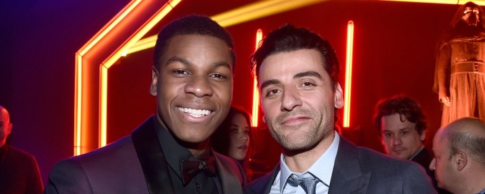 The Slash Awakens: John Boyega and Oscar Isaac