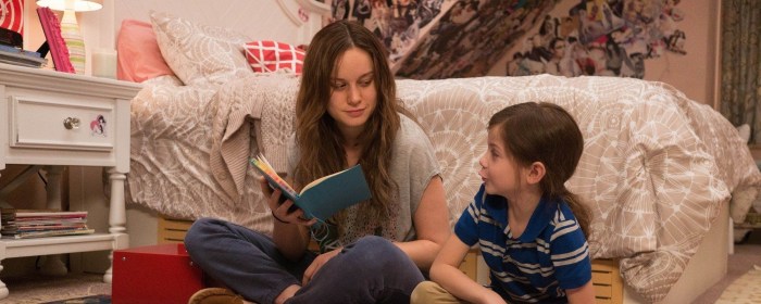 Brie Larson and Jacob Tremblay in Room (2015)