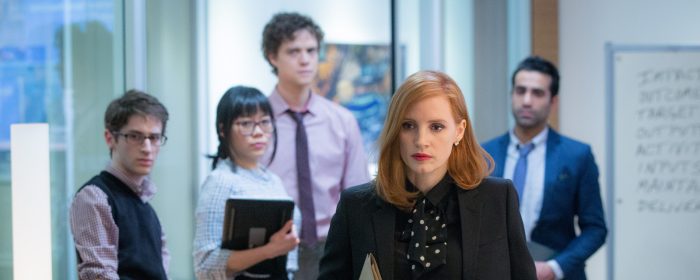 Jessica Chastain in Miss Sloane