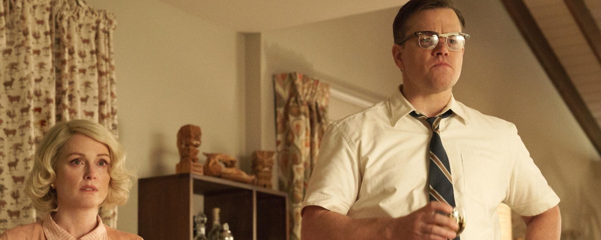 Matt Damon and Julianne Moore in Suburbicon