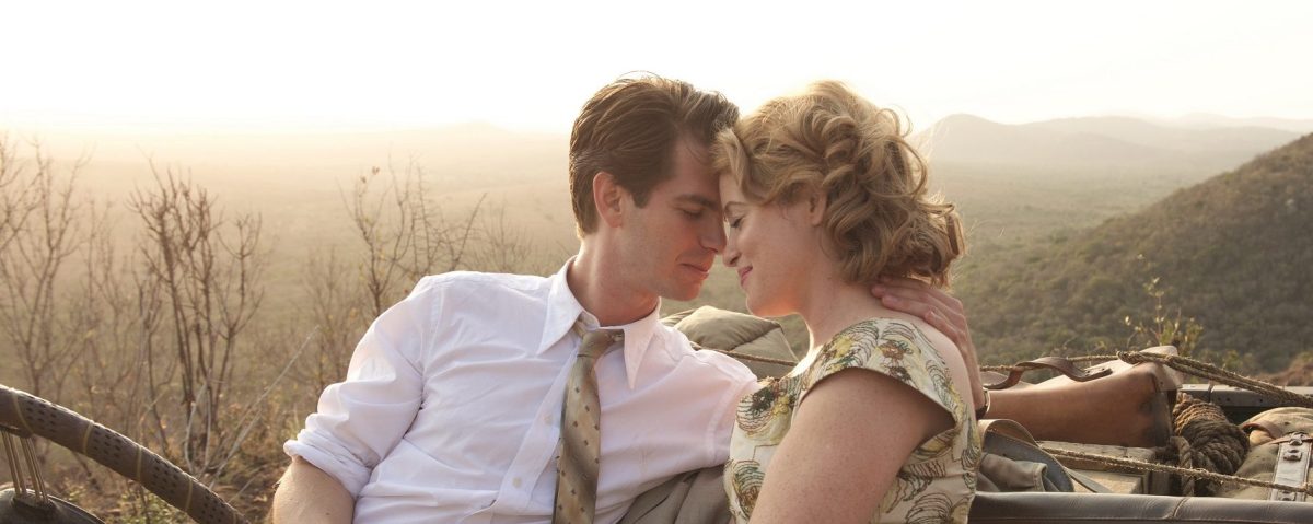 Andrew Garfield and Claire Foy in Breathe
